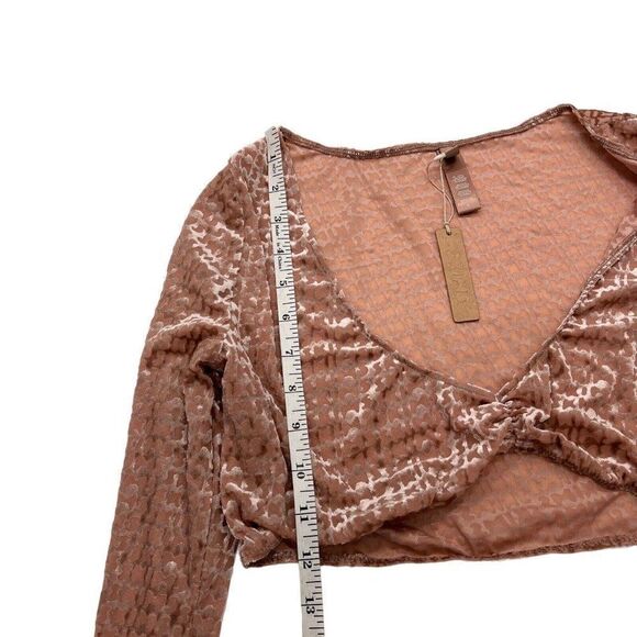 Skims Top WMNS L Velvet Logo Glove Scoop Stretch Sexy Sold Out New - Picture 4 of 13